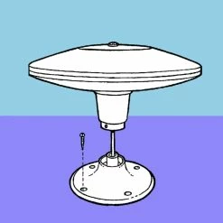 Vision Plus Status 350 Omni-Directional Antenna With VP2 TV Amplifier -Outlet Kitchen Store 04 2085.2 42346.1633448124