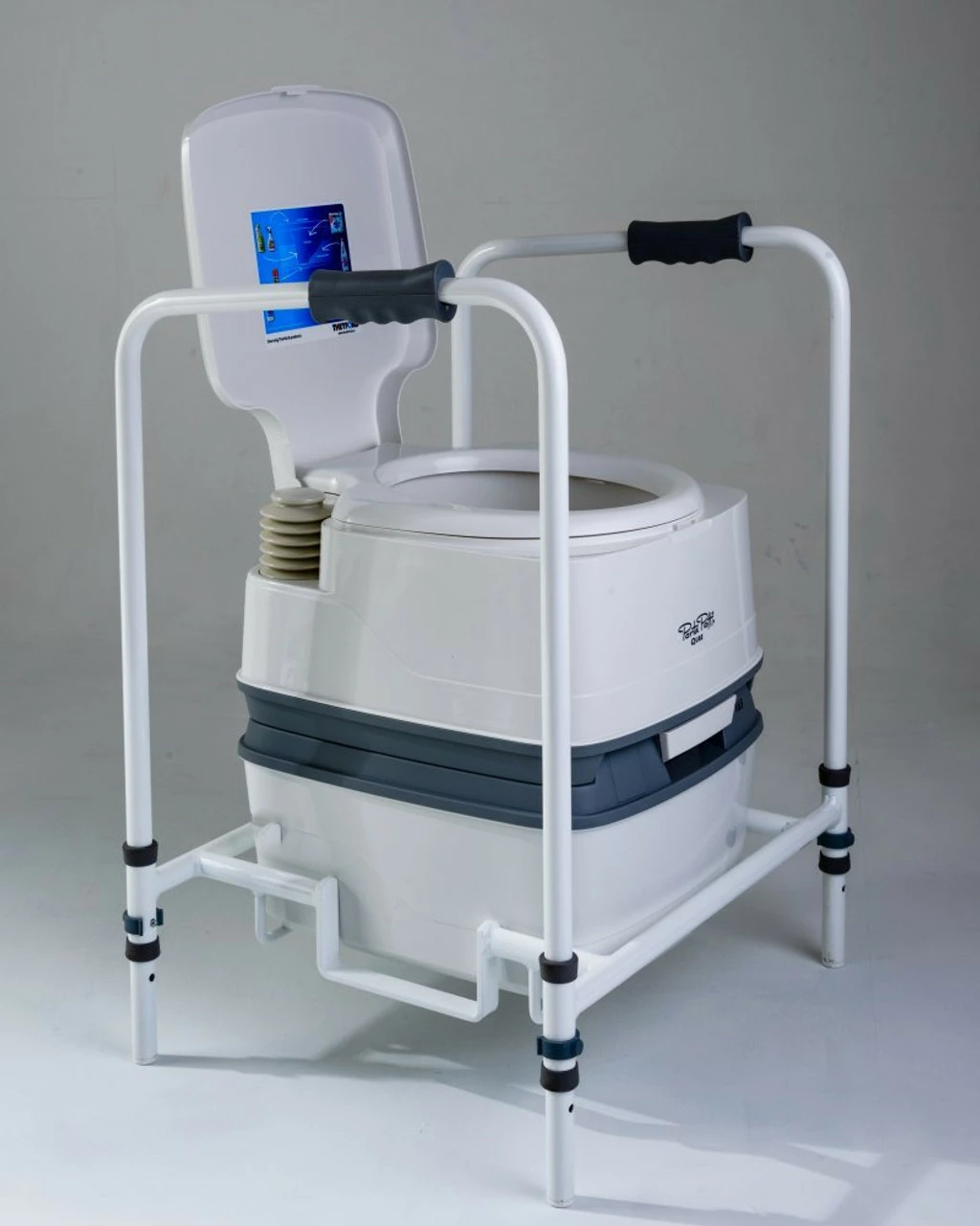 Thetford Portable 165 Dignity Toilet With Folding Frame - Ideal For Elderly And Disabled Users 3 Thetford Portable 165 Dignity Toilet With Folding Frame - Ideal For Elderly And Disabled Users