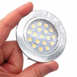 Dimatec Chrome Recessed Mount LED Downlight -Outlet Kitchen Store 200SMB1.2 18CR 3 01628.1674571909