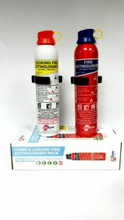 JacTone Home & Leisure Fire Extinguisher ABC + ABF Pack -Outlet Kitchen Store 20150206 074514 1 00966.1456226987
