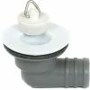 Crusader 3/4" / 20mm White Plastic Caravan Top Sink Waste Siphon (R/Angled) -Outlet Kitchen Store 29159 0907131251202061502987 39259.1456996786