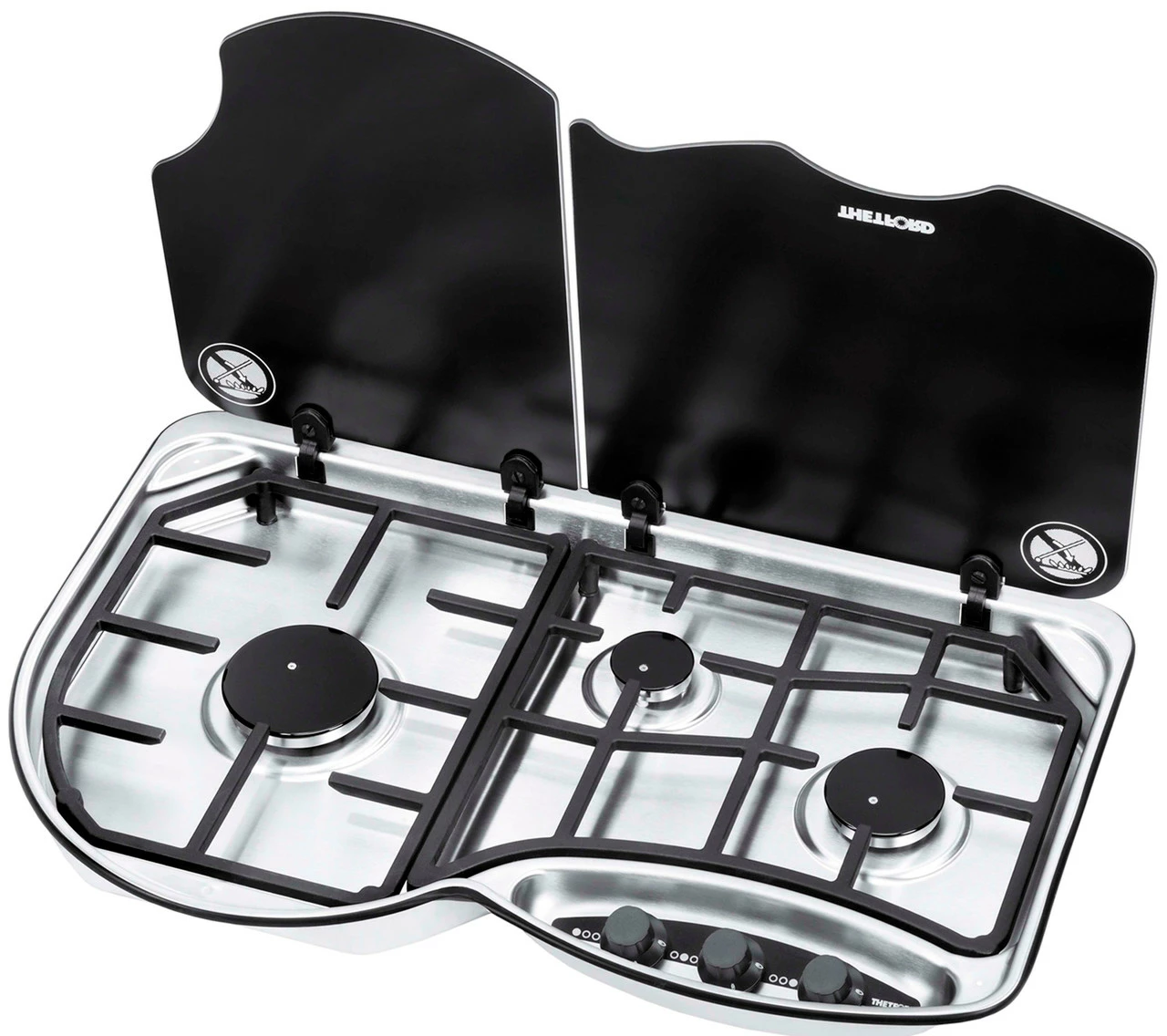 Spinflo 353 3 Burner Campervan & Motorhome Gas Hob Cooker 3 Spinflo 353 3 Burner Campervan & Motorhome Gas Hob Cooker