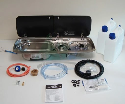 Dometic-Smev 9222 Hob And Sink Van Conversion Kit 1 Inc Template -Outlet Kitchen Store 9222 LGC wtr 10096.1544016952