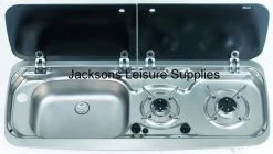 Dometic HSG 2370 Smev 9222 Sink And Hob Combination Unit Inc Template -Outlet Kitchen Store 9222 LH 85531.1553111901
