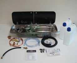 Dometic-Smev 9222 Hob And Sink Van Conversion Kit 1 Inc Template -Outlet Kitchen Store 9222 RBC wtr 31026.1544026750