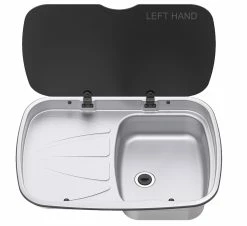 Thetford Argent 3 Burner Hob & Sink Campervan Conversion Kit 1 -Outlet Kitchen Store Argent Sink left handed 2 copy 27752.1496998570 73748.1632912279