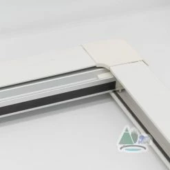 Adventurer Campervan Top Hinge Window With Blind And Fly Screen - Flush Acrylic Glass -Outlet Kitchen Store DSC03781 08119.1673471849