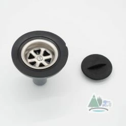 DLS 3/4" Straight Siphon Waste Outlet For Caravan Shower Tray -Outlet Kitchen Store DSC04004 96042.1631534851