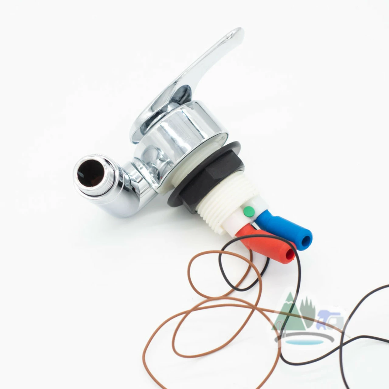 Reich Twist Shower Mixer Tap - Chrome W/ Smooth Fit Connectors 5 Reich Twist Shower Mixer Tap - Chrome W/ Smooth Fit Connectors - Image 3