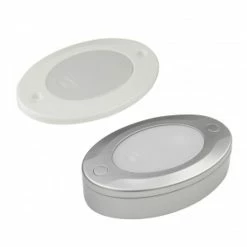Lumo EyeLite Caravan Click Switch Lens Light -Outlet Kitchen Store EyeLite WhiteRecess Satin 300x300 74919.1410882579