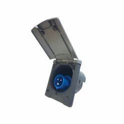 FAWO Mains Inlet With Magnetic Closure For Caravan Motorhome Campervan -Outlet Kitchen Store FAWO Mains Inlet With Mag Close Grey 75962.1668768126