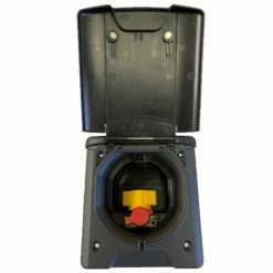 FAWO Flush Fitting BBQ Gas Socket For Caravan Motorhome Campervan -Outlet Kitchen Store FAWO gas BBQ Lid Black 70890.1669037016