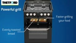 Thetford K1520 Lightweight Oven And Hob Cooker With Dual Fuel Option -Outlet Kitchen Store Frame 02151 79226.1548361911