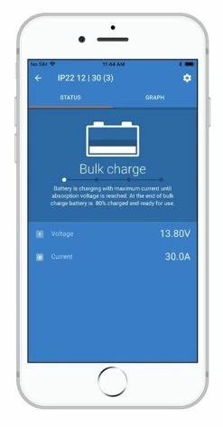 Victron Energy Victron Blue Smart IP22 12v Leisure Battery Mains 240V Charger -Outlet Kitchen Store IP22 iPhone Image 1 75461.1543251482