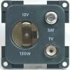 CBE 12 Volt Auto TV & Satellite Socket -Outlet Kitchen Store MP12ATVS 17413.1380619898