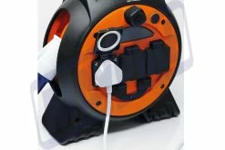 Maypole 15m Roller Mains Unit Camping Hook Up With LED Light -Outlet Kitchen Store MP3767 38312.1538136868