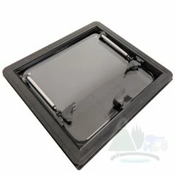 Adventurer Campervan Window With Top Hinge, Blinds & Flyscreen - Flush Acrylic Glass And Frame -Outlet Kitchen Store PXL 20220112 092712551 10803.1673528236