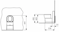 Dometic Saneo CS Cassette Toilet For Campervan Caravan Or Motorhome -Outlet Kitchen Store Saneo CS 82853.1551949973