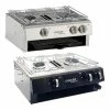 JLS Tasman 4500 2 Burner Hotplate Boat And Caravan Hob And Grill -Outlet Kitchen Store Tasman ailver black 10970.1675262031