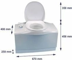 Thetford C402X Caravan & Motorhome Cassette Toilet 10 Thetford C402X Caravan & Motorhome Cassette Toilet -Outlet Kitchen Store c402 dimensions 28030.1411743941