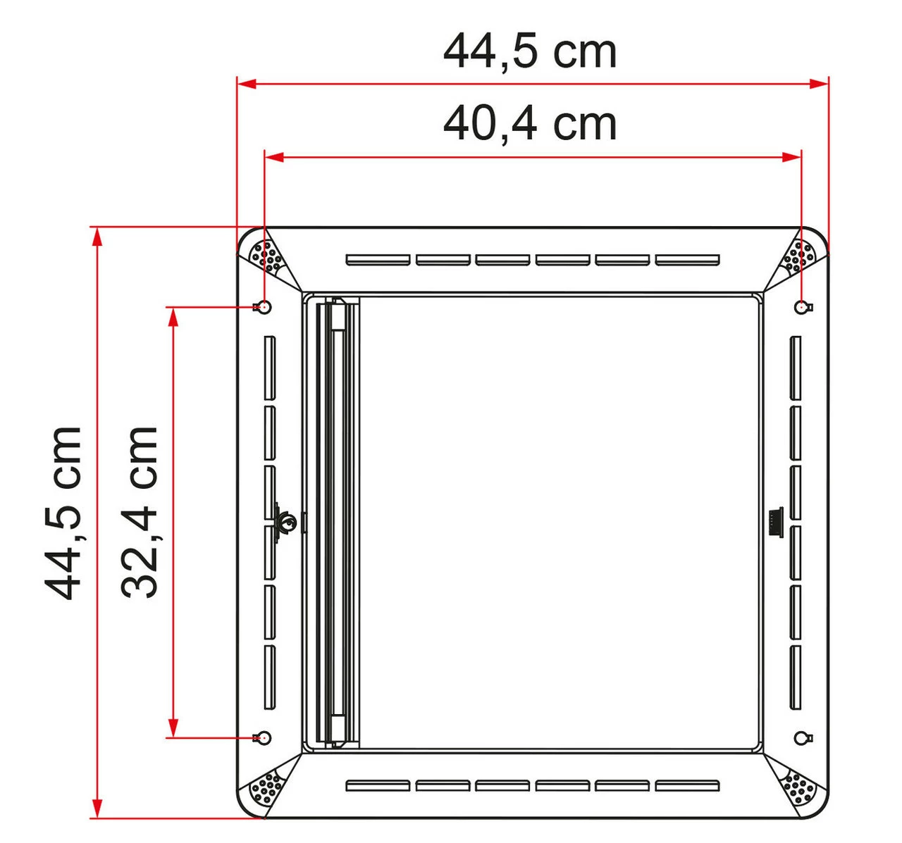 Fiamma Rollo Vent Kit 40 - Blinds For Fiamma Rooflights 5 Fiamma Rollo Vent Kit 40 - Blinds For Fiamma Rooflights - Image 3