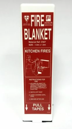 JacTone Home & Leisure Fire Safety ABC + SQ Pack -Outlet Kitchen Store fire blanket 69228.1456225381