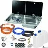 CAN FL1765 FL1766 Hob And Sink Camper Van Conversion Kit -Outlet Kitchen Store fl1765 uni kit 91604 31030.1657009515