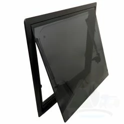 Adventurer Campervan Window With Top Hinge, Blinds & Flyscreen - Flush Acrylic Glass And Frame -Outlet Kitchen Store fsh 3 08597.1673528264