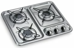 Dometic-Cramer HB 3400 (Cramer CE94-DF-EK2000) 3 Burner Caravan Hob