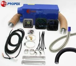 Propex Heatsource HS2000 12v LPG Gas Blown Air Heater With Digital Control Panel