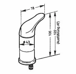 Reich Kama Chrome Shower Tap With Combi Julia Head -Outlet Kitchen Store kama diag 59024.1672871086