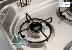 Lavanda Double Burner Hob For Campervan & Motorhome -Outlet Kitchen Store lavanda dual hob 4 73560.1655998662