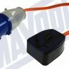 Maypole 230v UK Trailing Socket Caravan Site Mains Adapter -Outlet Kitchen Store may 90689.1538134399