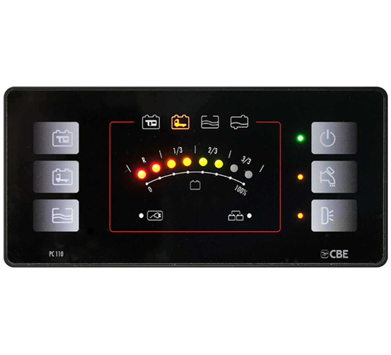 CBE PC110 Campervan 12v Control Panel Kit With Charger, Fusebox & Breaker 4 CBE PC110 Campervan 12v Control Panel Kit With Charger, Fusebox & Breaker - Image 2