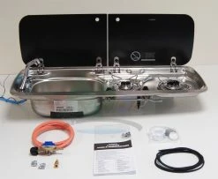 Dometic Smev 9222 And GAZ Installation Kit For Campervan Caravan Plus Template -Outlet Kitchen Store s l1600 3 30957.1652692103