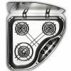 Dometic-Smev PI9003 Triangular Caravan 3 Burner Hob -Outlet Kitchen Store smev pi9003 98885.1533896214