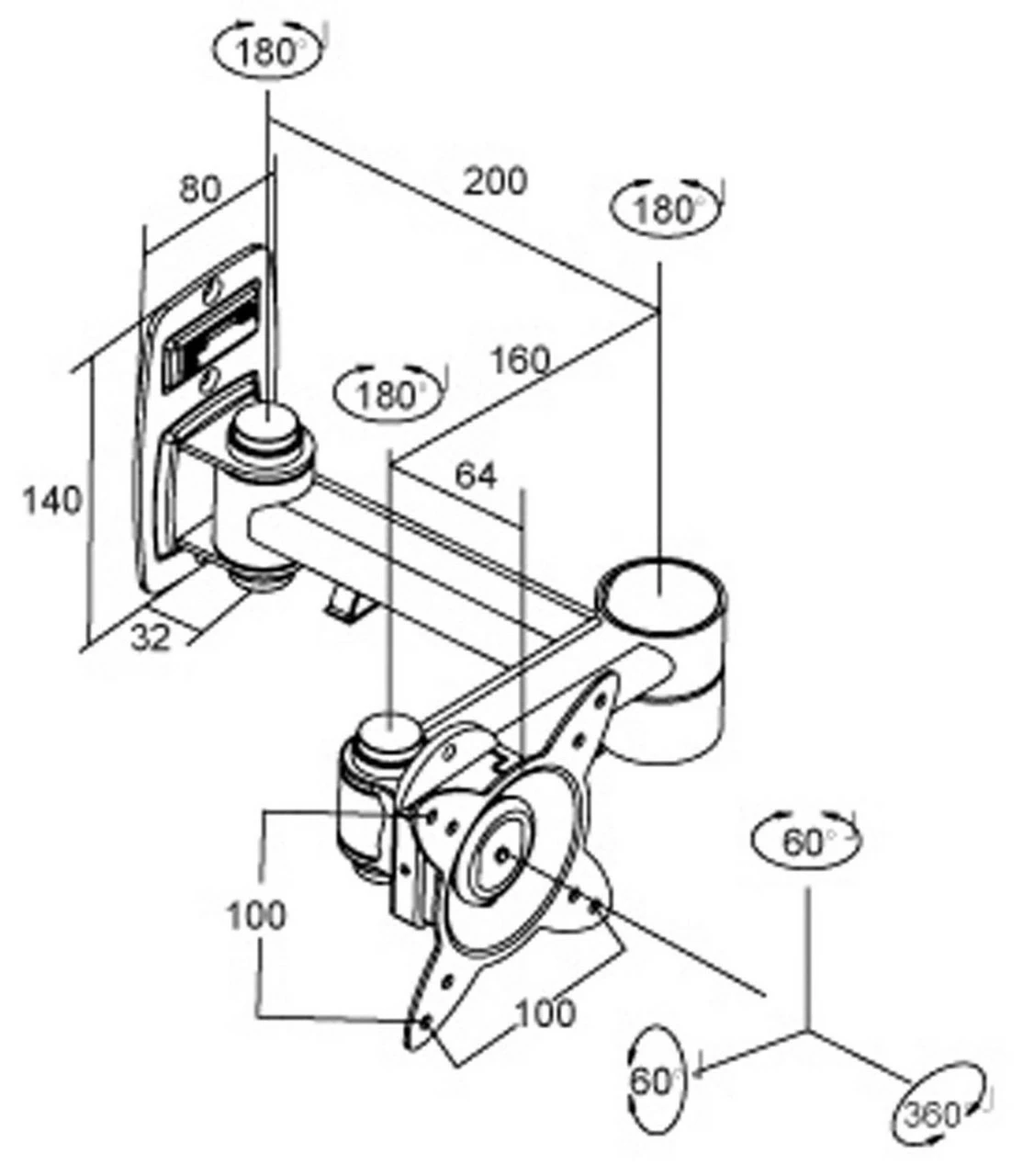 Avtex Svensen SV9.0 Quick Release Caravan Motorhome Television Bracket 4 Avtex Svensen SV9.0 Quick Release Caravan Motorhome Television Bracket - Image 2