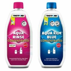Thetford Aqua Kem Porta Potti Pink & Green Eco Friendly Concentrate Chemical Duo Pack -Outlet Kitchen Store thetford aqua kem rinse concentrate pink blue duo twin pack 98814.1574162336