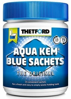 Thetford Aqua Kem Blue Portable Toilet Chemical Sachets