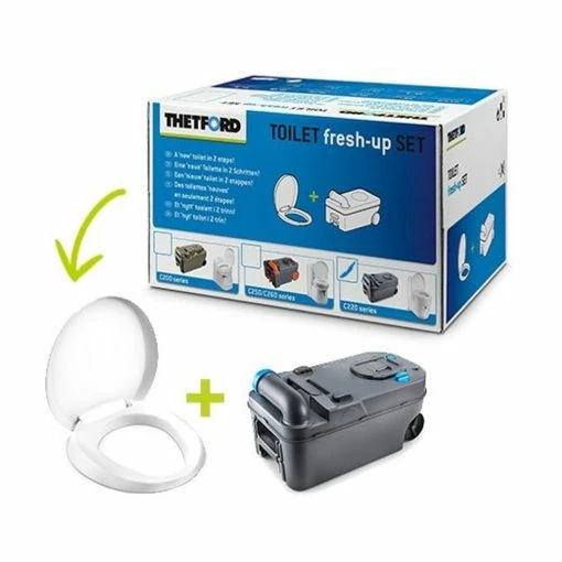 Thetford Caravan Campervan Cassette Toilet Tank C220 Fresh Up Kit -Outlet Kitchen Store thetford toilet fresh up set c220 31782 p EDIT 82742.1548411263
