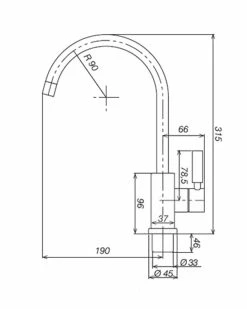 Reich Trend S Mixer Tap -Outlet Kitchen Store trend s size 62130.1673216524